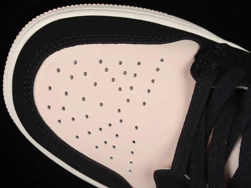 All categories Air Jordan Jordan series basketball shoes Air Jordan 1 Low G version pure original Air Jordan 1 Low AJ1 Joe 1 black powder low-top basketball shoes DC0774-003